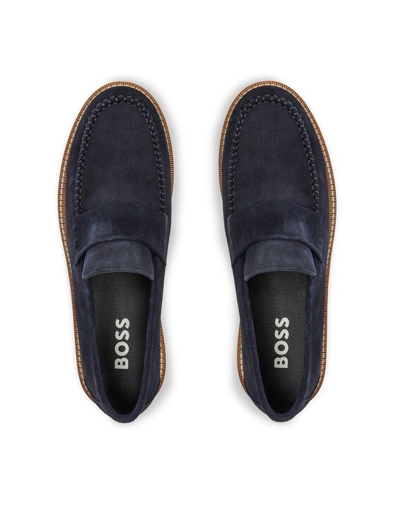 BOSS Loaferke Boss Tirian Sd 50517143 Mornarsko modra
