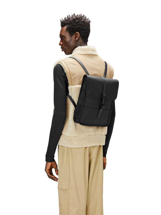 Rains Mugursoma Rains Backpack Micro W3 13010 Melns
