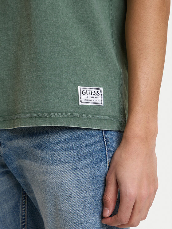 Guess Guess Футболка M6GI18 K3050 Зелений Oversize