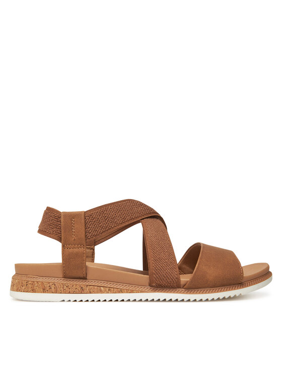 Skechers Sandali Skechers BOBS Desert Kiss Low 114705/CSNT Rjava