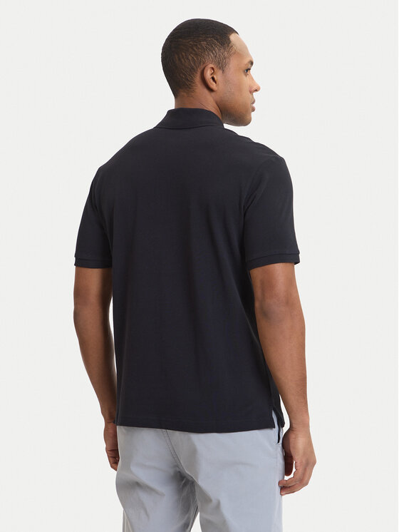 Napapijri Napapijri Polo E-Small Box NP0A88TQ Negro Relaxed Fit