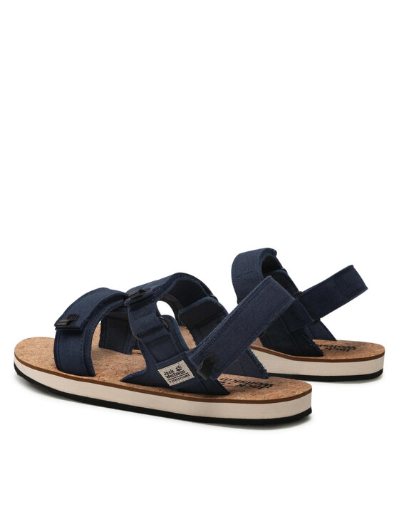 Jack Wolfskin Σανδάλια Jack Wolfskin Ecostride 2 Sandal M 4051781 Σκούρο μπλε