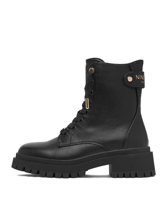 Nine West Trzewiki Nine West CEO-HY25751-7 Czarny