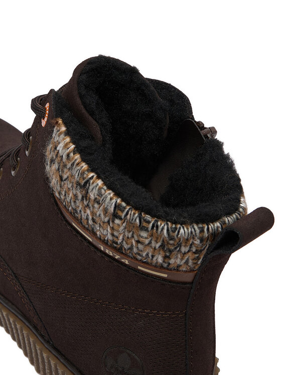 Rieker Зимни обувки Rieker CEO-Y4311-25 Тъмнокафяв