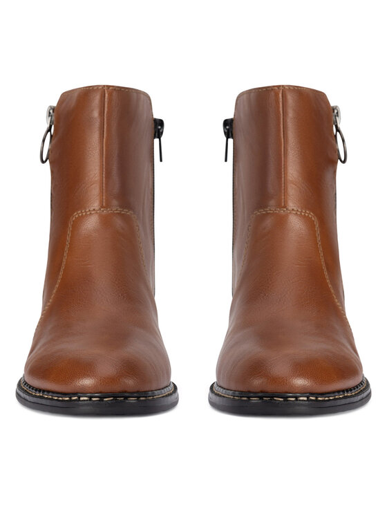Rieker Μποτάκια Rieker 73450-22 Καφέ