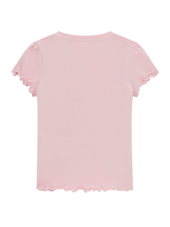 Guess Guess Футболка K6GI06 K6YW4 Рожевий Regular Fit