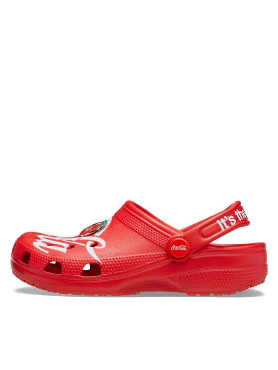 Crocs Шльопанці Crocs Classic Clog Coca-Cola 212129 Червоний