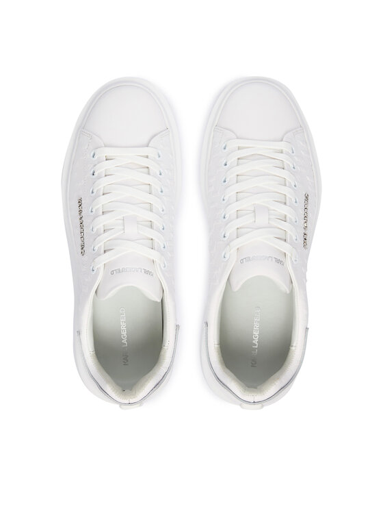 KARL LAGERFELD Sneakersy KARL LAGERFELD Kore KL56549K Biela