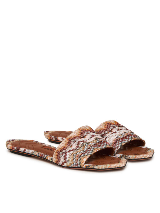 M Missoni Шльопанці M Missoni Gia MWF032_064 Кольоровий