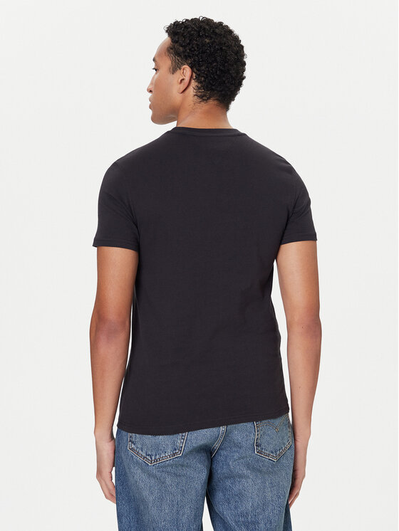 Tommy Jeans Tommy Jeans Conjunto de camisetas DM0DM20687 Negro Slim Fit