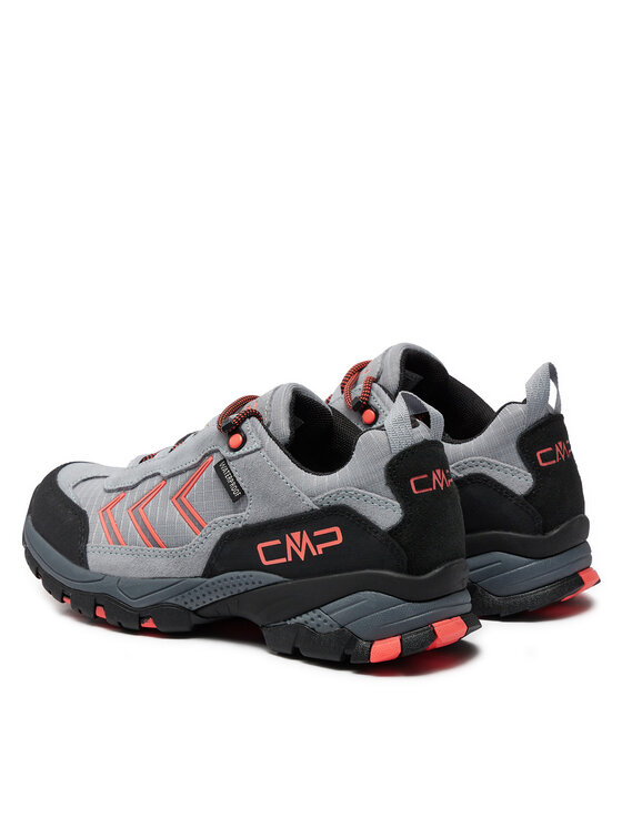 CMP Trekingová obuv CMP Melnick Low WP Trekking Shoes 3Q19656 Sivá
