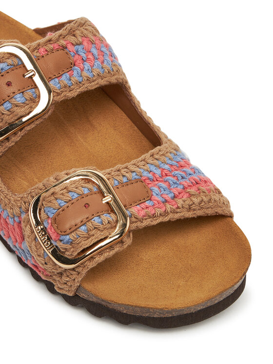 Scholl Šľapky Scholl Noelle F32248 Hnedá