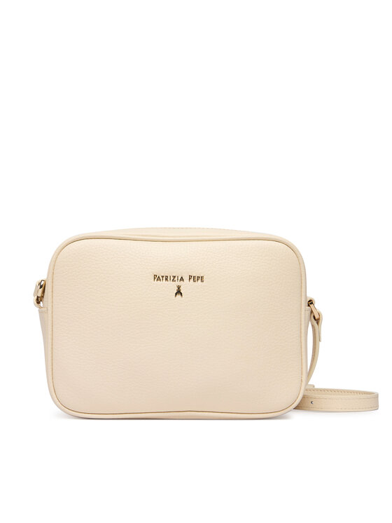 Patrizia Pepe Ročna torba Patrizia Pepe CB8985/L001-W405 Écru