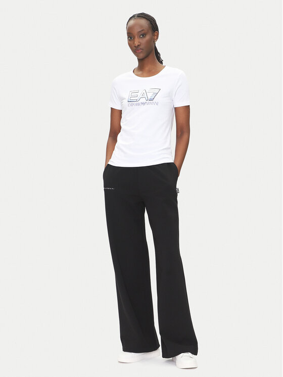 EA7 Emporio Armani EA7 Emporio Armani Футболка 7W000183 AF10373 U0002 Білий Regular Fit