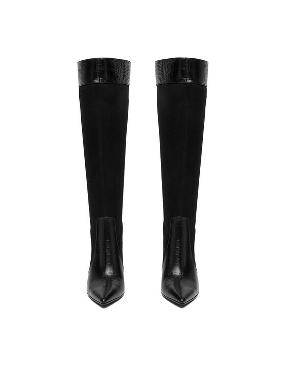 Eva Minge Čižmy Eva Minge EO-DANA-GLC6020-16.5-361 Čierna