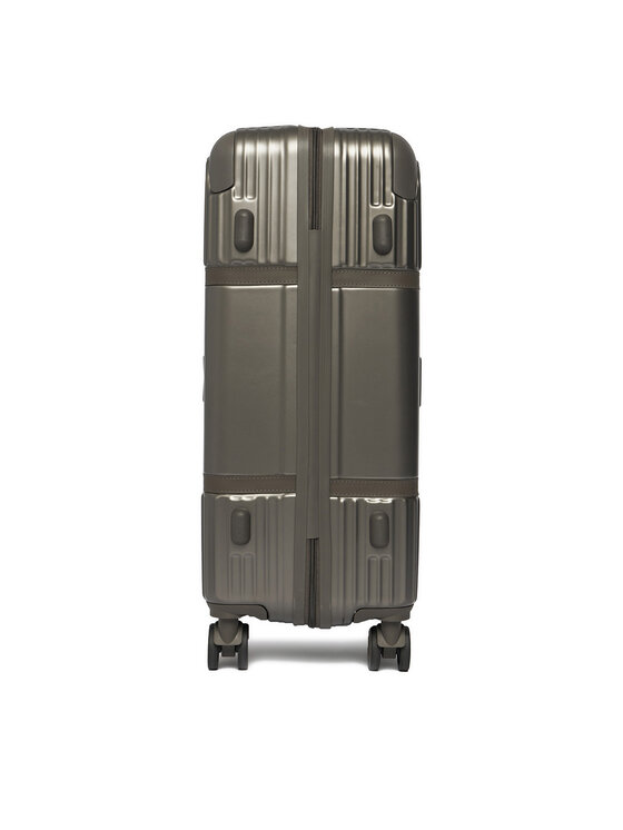 MEXX Střední kufr MEXX CEO-MEXX-037-M-SILVER Stříbrná