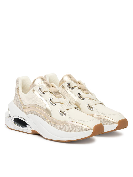 MICHAEL Michael Kors Sneakersy MICHAEL Michael Kors Toni 43T5TRFS2B Béžová