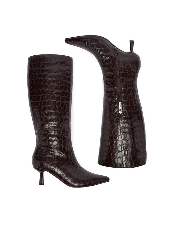 DeeZee Kozaki DeeZee CEO-LS6565-04 Bordowy