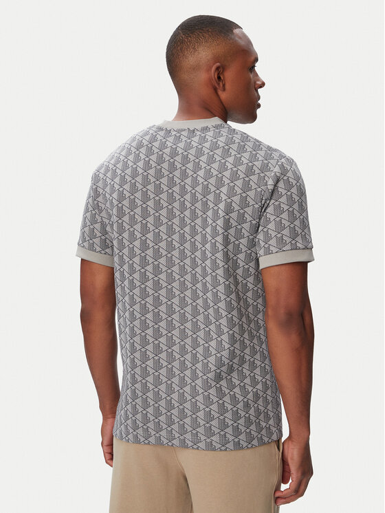 Lacoste Lacoste Camiseta TH1197 Gris Regular Fit