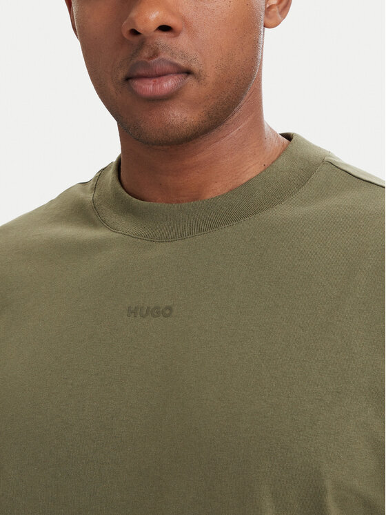 HUGO HUGO Camiseta Dapolino 50488330 Caqui Relaxed Fit