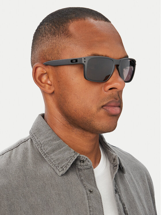 Oakley Сонцезахисні окуляри Oakley Holbrook OO9102-B5 Сірий