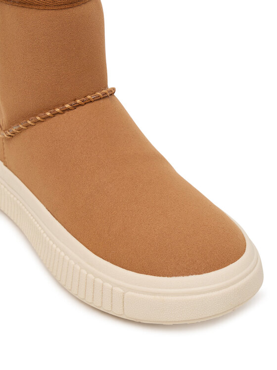 Geox Kozaki Geox J Laquinny Girl J66M3E 000AU C6627 S Brązowy