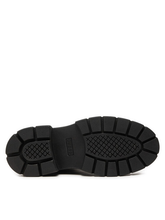 Guess Боти тип челси Guess Shuze FLTSHU ELE10 Черен