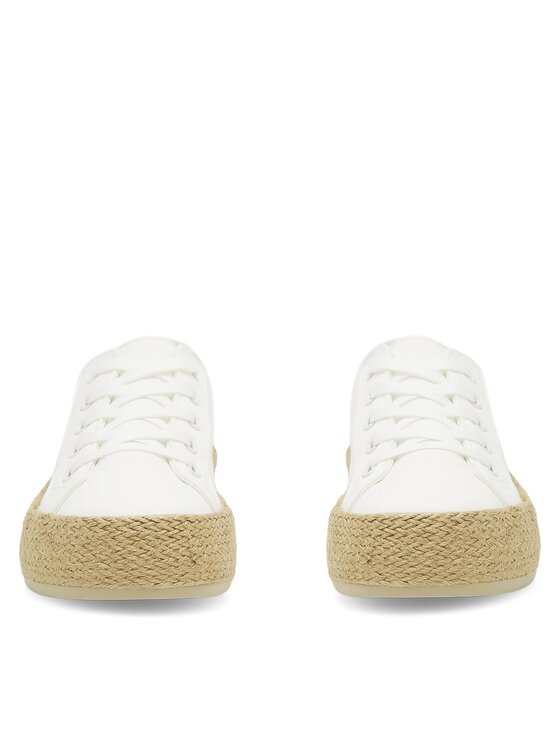 DeeZee Espadrillas DeeZee WS19130-3 Bianco