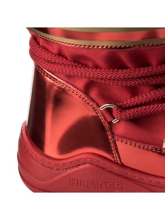 Tommy Hilfiger Botas de nieve Tommy Hilfiger Wanda 7C2 FW0FW02073 Rojo