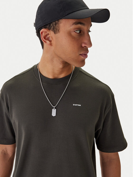 G-Star Raw G-Star Raw Camiseta Rib D28699-C812 Gris Relaxed Fit