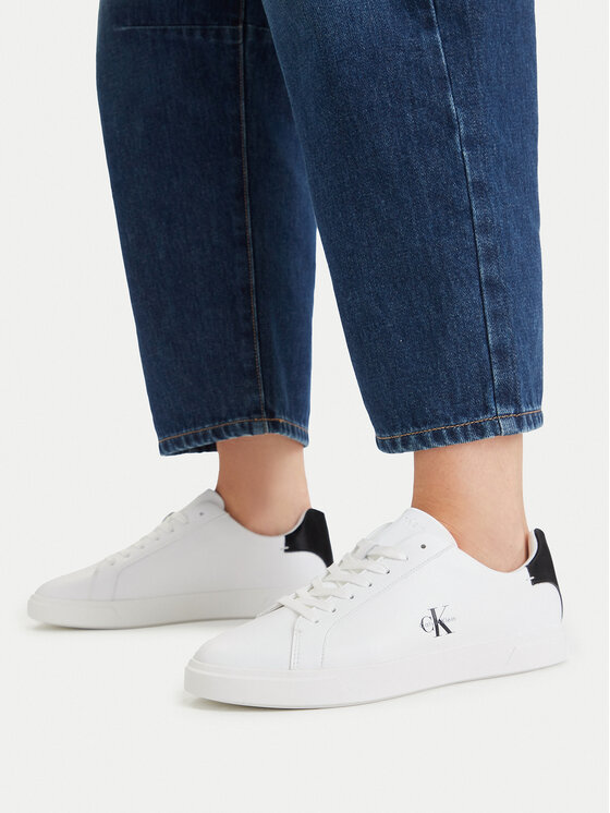 Calvin Klein Αθλητικά Calvin Klein Low Pro Cups Lth Ml HW0HW03146 Λευκό