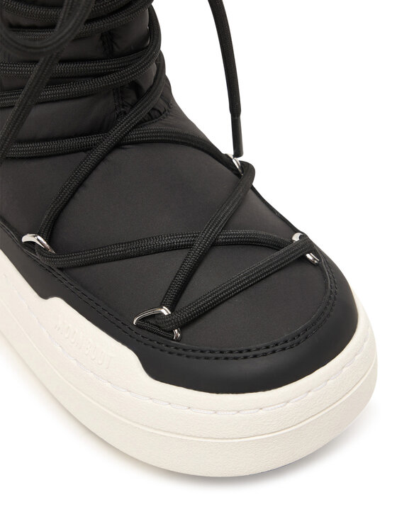 Moon Boot Снігоходи Moon Boot Jr Park Tube Lace wp 80D3440130 D Чорний