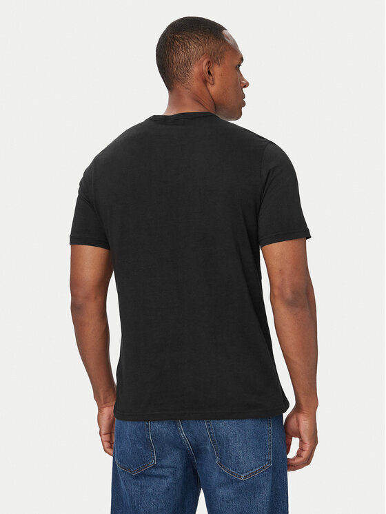 Tommy Hilfiger Tommy Hilfiger Conjunto de camisetas UM0UM03870 Negro Regular Fit