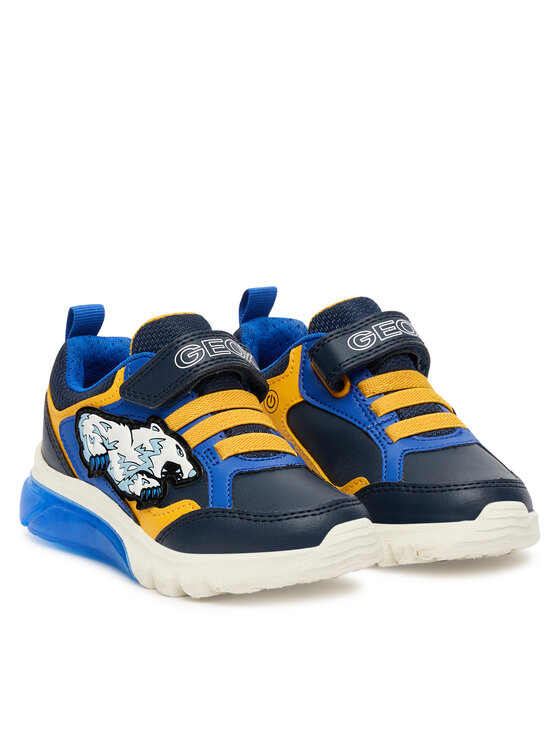 Geox Laisvalaikio batai Geox J Ciberdron J56LBB 054CE C0657 M Tamsiai mėlyna