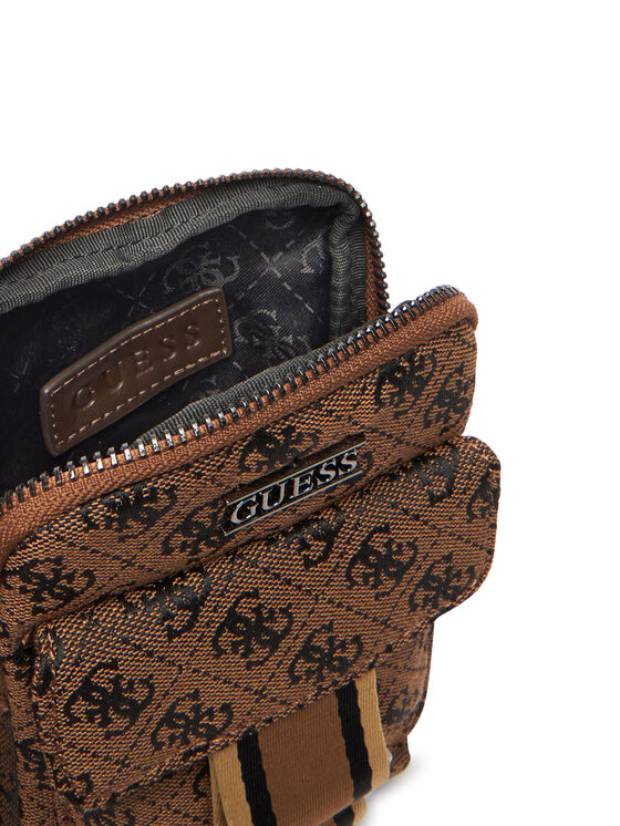 Guess Сумка для телефону Guess HMBOST P6142 Коричневий