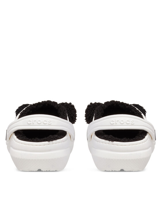 Crocs Шльопанці Crocs Classic Lined Iam Panda Bear Clog K 210400 Білий
