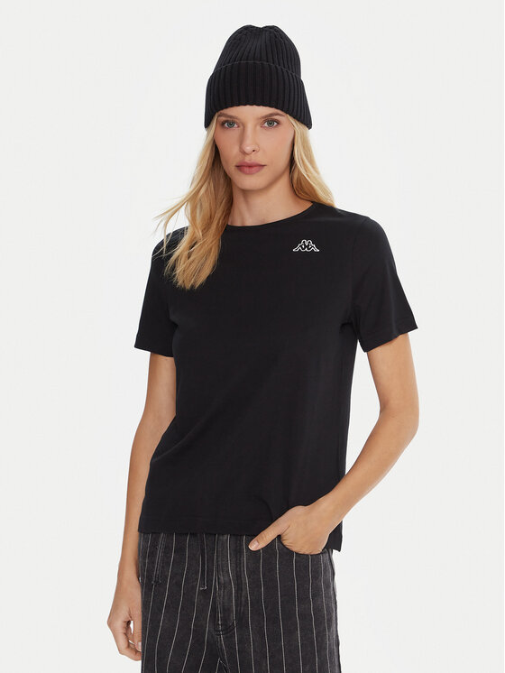 Kappa Kappa Комплект футболок Logo Alyce 322564W Чорний Regular Fit