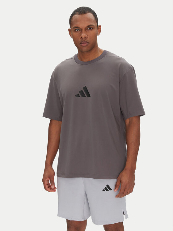 adidas adidas Футболка Z.N.E. JC5483 Сірий Loose Fit