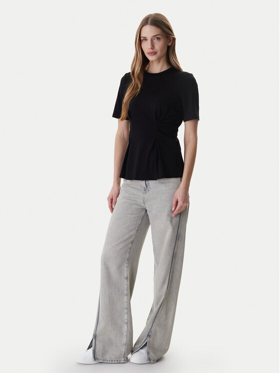 ONLY ONLY Top Elena 15368451 Negro Slim Fit