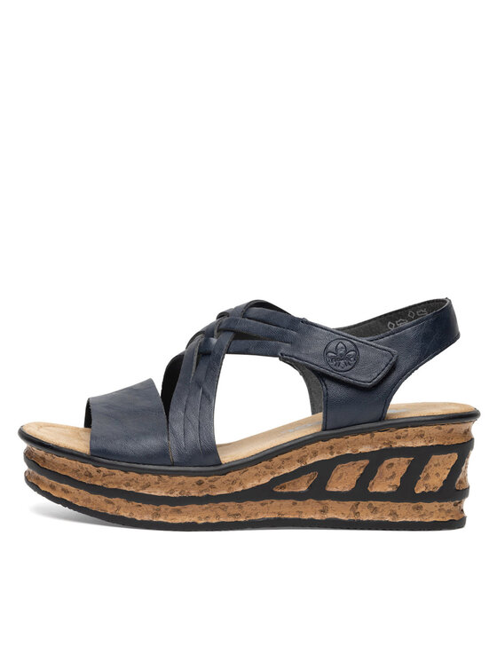 Rieker Sandale Rieker 68179-14 Bleumarin