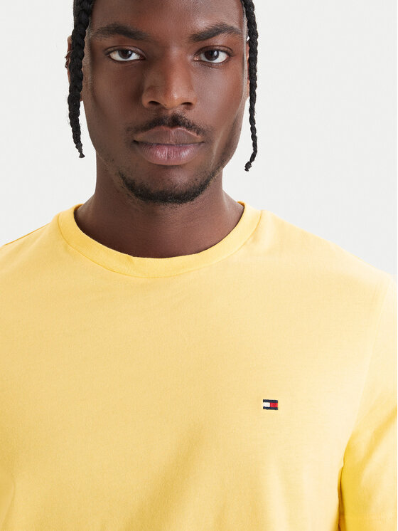 Tommy Hilfiger Tommy Hilfiger Camiseta Ess Seasonal MW0MW39995 Amarillo Regular Fit