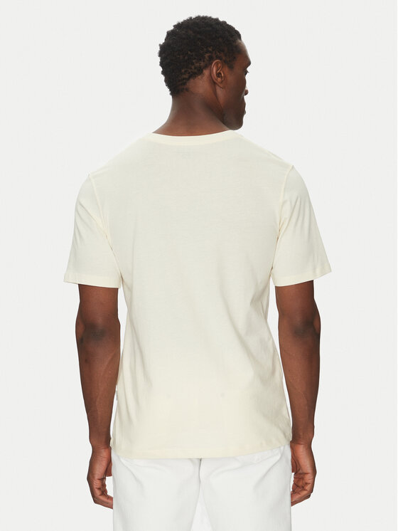 Jack & Jones Jack & Jones Футболка Varenna 12273163 Écru Regular Fit