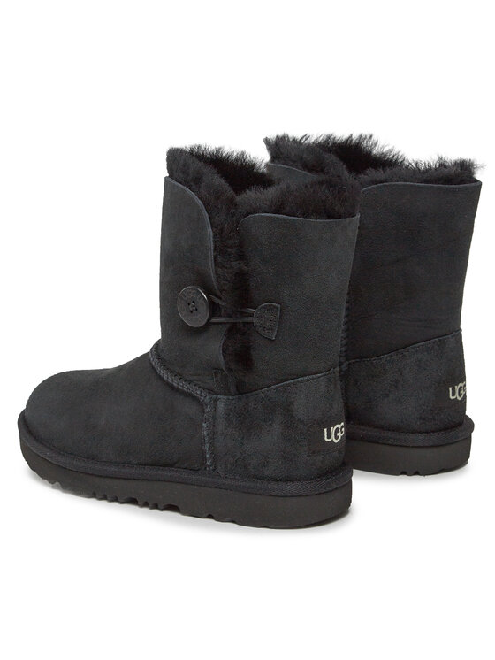 Ugg Снігоходи Ugg K Bailey Button II 1017400K Чорний