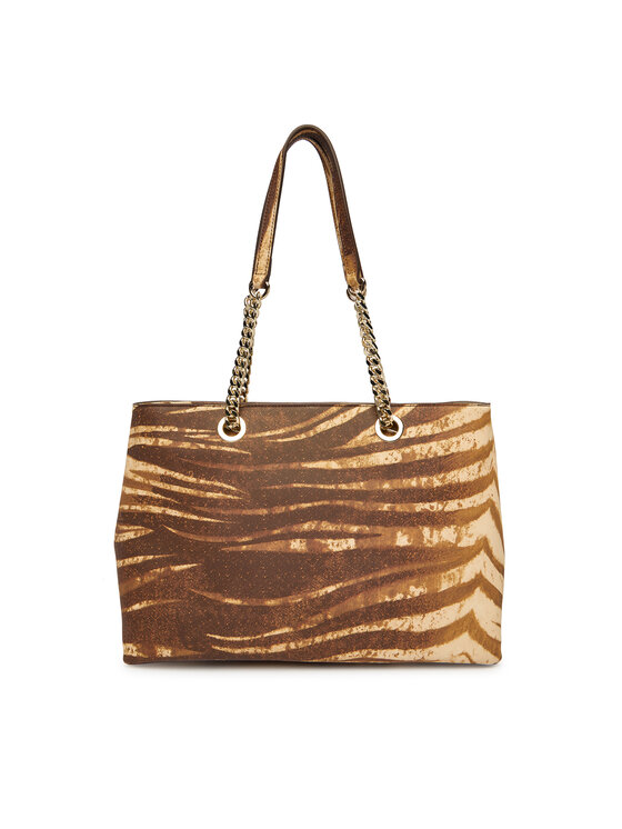 Just Cavalli Ročna torba Just Cavalli 80RA4BB9 ZSA85 Rjava