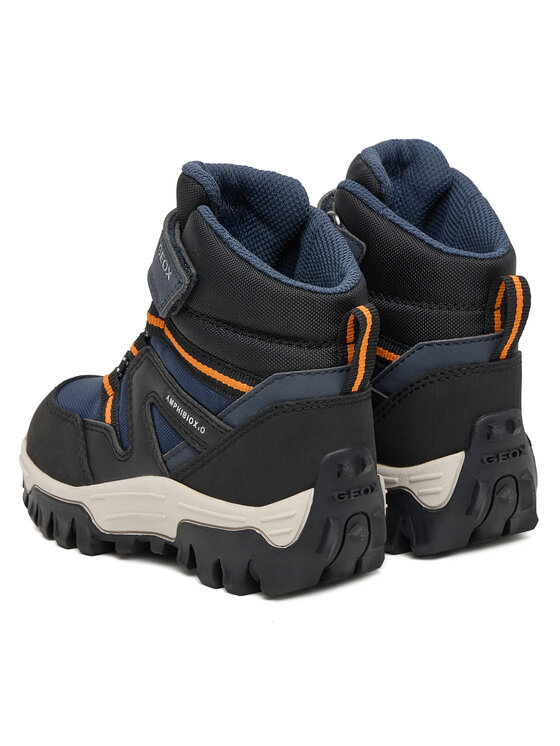 Geox Sněhule Geox J Himalaya B Abx J46FRD 050FU C0659 M Tmavomodrá