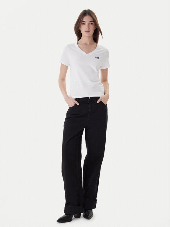 HUGO HUGO Camiseta Classic 50513667 Blanco Regular Fit