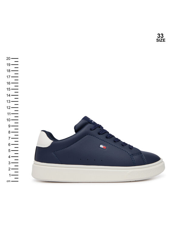 Tommy Hilfiger Sneakersy Tommy Hilfiger T3X9-35233-1355A474 S Granatowy