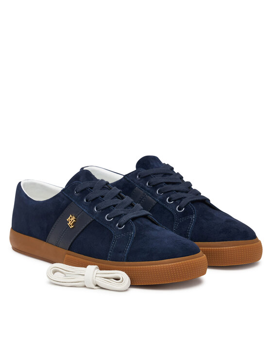 LAUREN RALPH LAUREN Sneakersy LAUREN RALPH LAUREN 802868344009 Granatowy