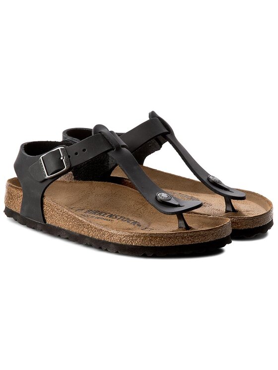 Birkenstock Čības uz pirksta Birkenstock Kairo 0147111 Melns
