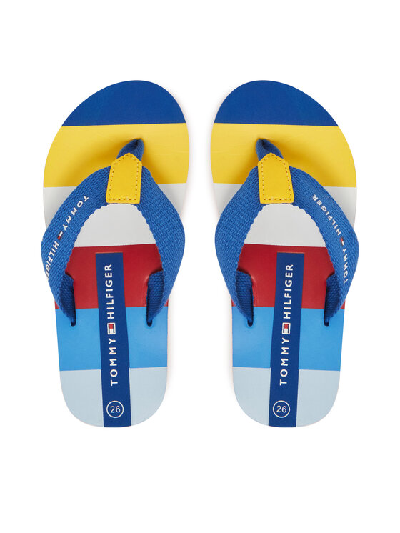 Tommy Hilfiger Žabky Tommy Hilfiger T3X8-33907-0058Y913 M Tmavomodrá